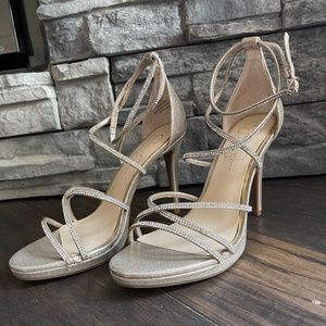 Jessica Simpson Jaeya Rhinestone Ankle 